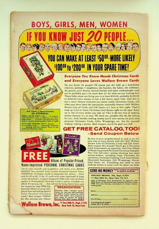 Naza - Stone Age Warrior #4 - (Oct-Dec 1964, Dell) - Good-