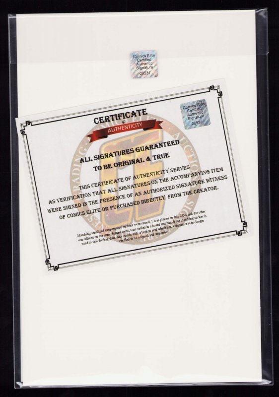 Notti & Nyce Holiday Special 3pc - Elite Comics Ltd Variant B w/COA (2019) 9.2ob