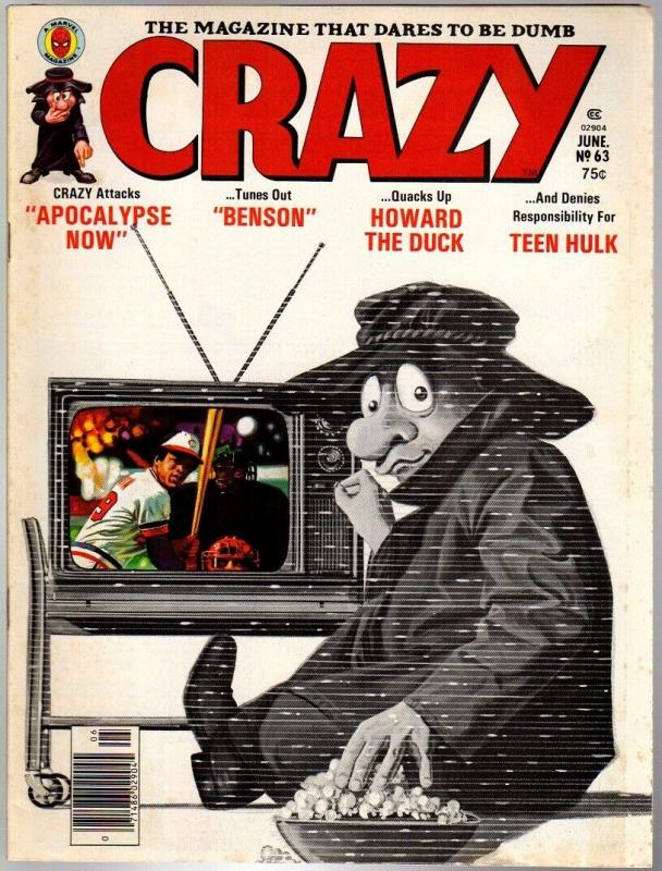 CRAZY (1973) 63 VG-F  June 1980