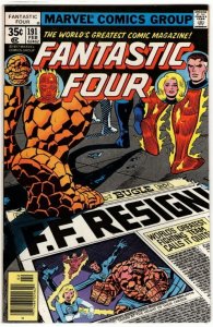 Fantastic Four #191  The F.F. Resign! Bronze Marvel