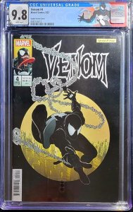 ?? VENOM #4 CGC 9.8 *  Yardin Variant * Classic Amazing Spider-Man 300 Homage