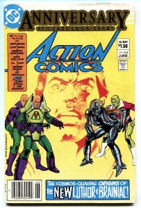 Action #544 First Lex Luthor Armor suit Brainiac 1983 comic book