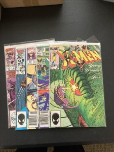 The Uncanny X-Men #270 207 271, 154 181 VG/F