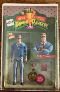 Mighty Morphin Power Rangers #17 Billy Cranston Action Figure Variant
