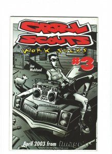 Grrl Scouts: Work Sucks #2 VF+ 8.5 Image Comics 2003 Jim Mahfood 