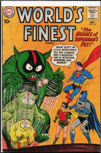 World's Finest Comics #112 (1960) Superman and Batman and Robin