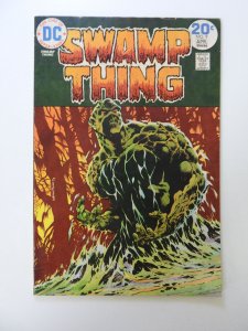 Swamp Thing #9 (1974) VG/FN condition moisture stains back cover