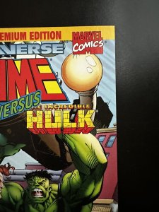 Prime vs Hulk #0 Malibu Comics Limited Premium Edition NM Direct Edition NO UPC