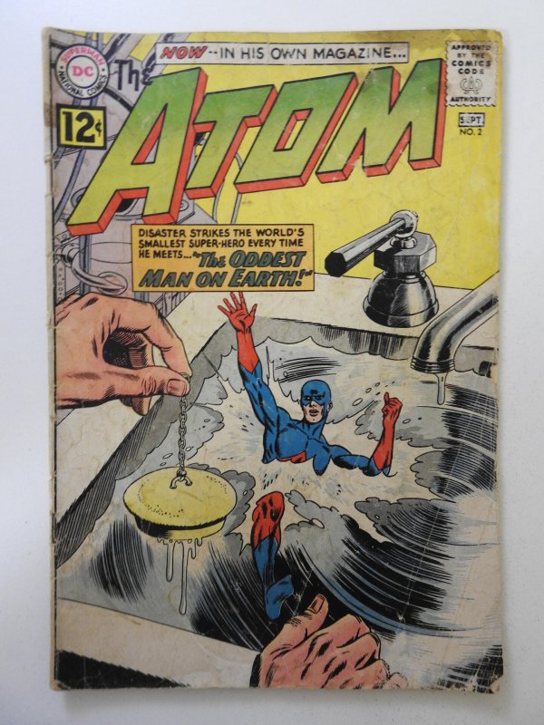 The Atom #2 (1962) GD+ Condition Moisture damage