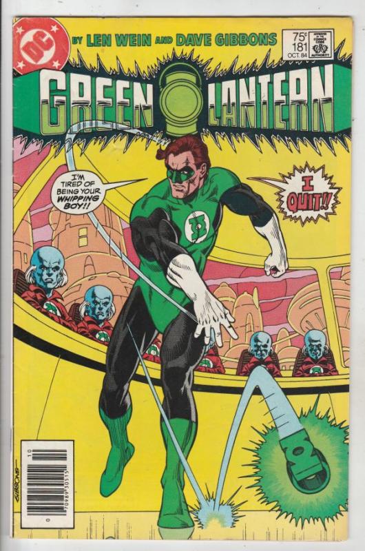 Green Lantern #181 (Oct-84) VF+ High-Grade Green Lantern, The Green Lantern C...