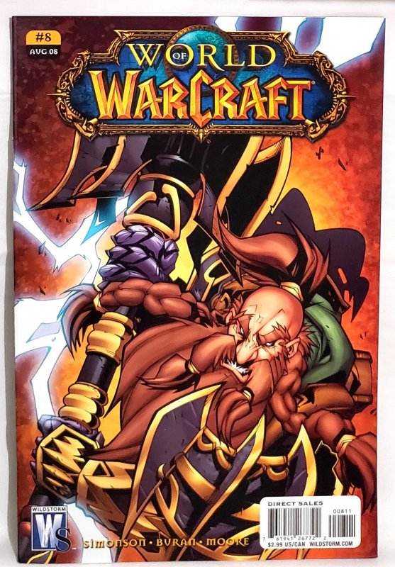 World of Warcraft #8 Ludo Lullabi Cover (DC 2008)