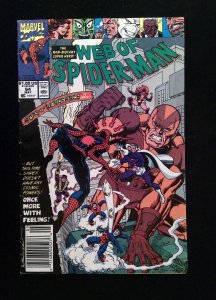 Web Of Spider-Man #64  MARVEL Comics 1990 FN/VF NEWSSTAND