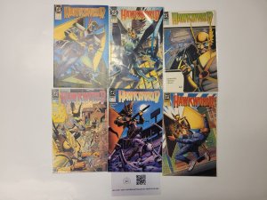 6 Hawkworld DC Comic Books #1 3 6 7 8 9 37 TJ17