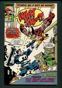 What The...?!  #5 ( 8.0 VFN) Punisher, Wolverine / July 1989