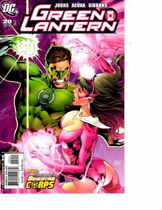 Lot Of 5 Green Lantern DC Comic Books #20 21 22 23 24 Superman Batman LH17