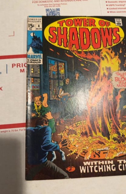 Tower of Shadows #4 (1970)within the witching circle horror