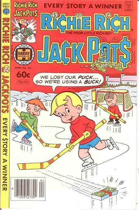 RICHIE RICH JACKPOTS (1972-1982) 56 VF-NM April 1982 COMICS BOOK