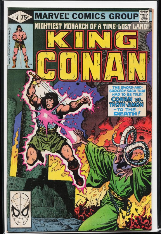 King Conan #4 Direct Edition (1980) Conan
