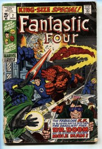 FANTASTIC FOUR ANNUAL #7 1969 Doctor Doom origin-comic book