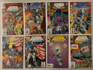 War Machine comics lot 1 #1-18 16 diff avg 6.0 (1994-95)