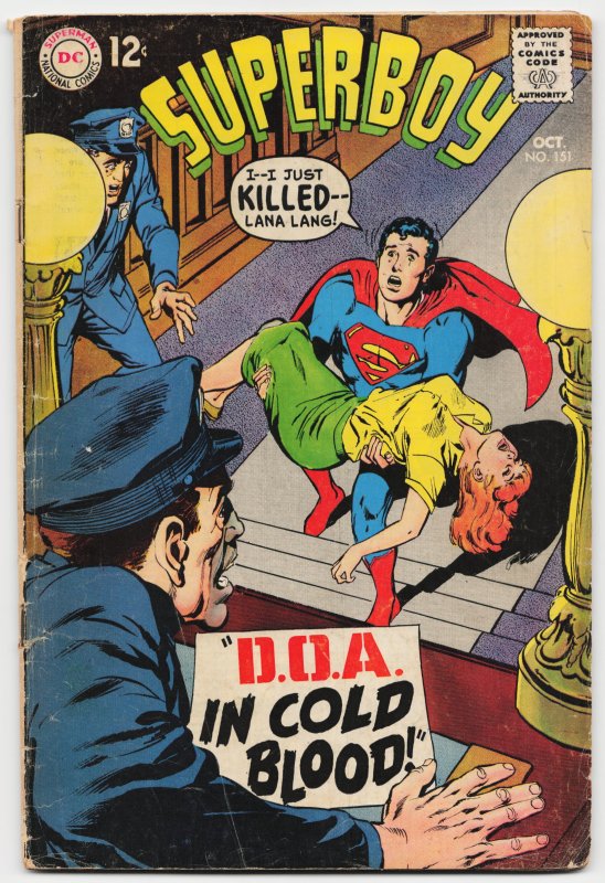 Superboy #151 (1968) Superboy