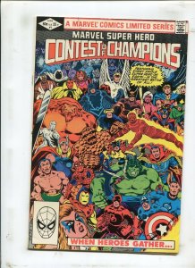 CONTEST OF CHAMPIONS #1 - WHEN HEROES GATHER! - (9.2) 1982