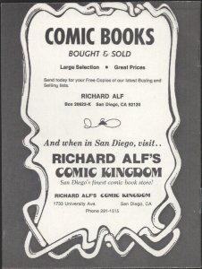 ALF #1 1975-1st issue-Mini comic-size is about 4 1/2 x 5 1/2-early mail order...