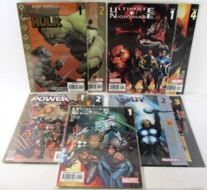 Ultimate Lot 9 #Hulk 1, 2, Nightmare 1, 4, Power 1, 2, Secret 1, War 2, 3 Marvel