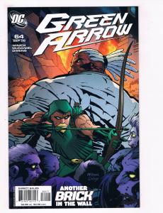 Green Arrow #64 NM DC Comics Comic Book JLA 2006 DE28