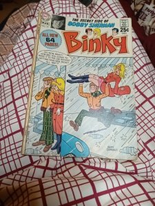 Binky #77 Secret Side Of Bobby Sherman DC Comics 1971 Bronze Age Music Artist