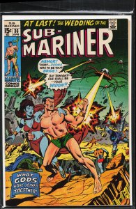 Sub-Mariner #36 (1971) Namor the Sub-Mariner