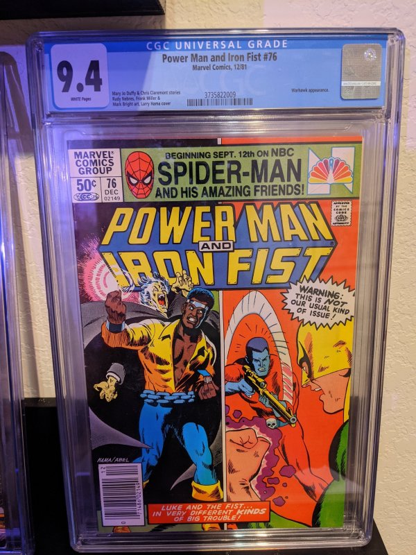 Power Man and Iron Fist #76 (1981) CGC 9.4