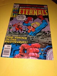 1976 Eternals 16 Hulk app Jack Kirby Marvel Bronze VG-FINE