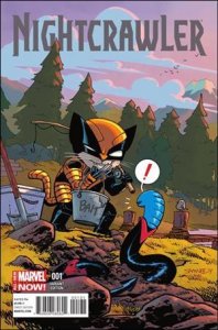 Nightcrawler (2014) 1-C Chris Samnee Animal Cover VF/NM