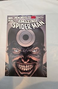 The Amazing Spider-Man #572 Variant Cover (2008) Bullseye cover