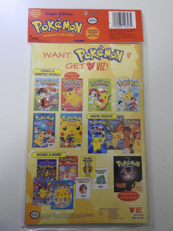 Pokemon: The First Movie - Pikachu's Vacation (1998) Poly sealed bag