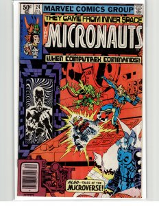 Micronauts #24 (1980) Micronauts