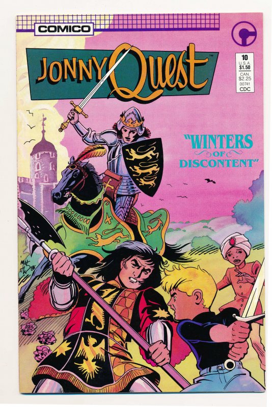 Jonny Quest (1986 Comico) #10 VF