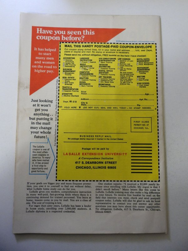 The Avengers #109 (1973) FN Condition