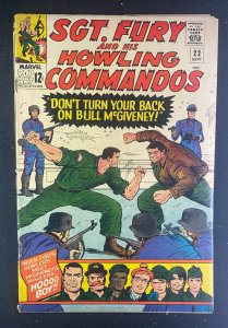 Sgt. Fury (1963) #22 VG/FN (5.0) Jack Kirby