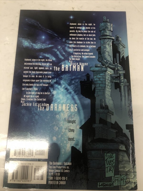 Darkness Batman # 1 (1999) Variant • DC Comics •top Cow• Signed By Scott Lobdell
