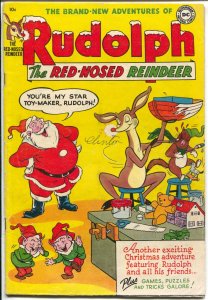 Rudolph The Red Nosed Reindeer 1953-DC-Santa Claus-Christmas edition-FN-