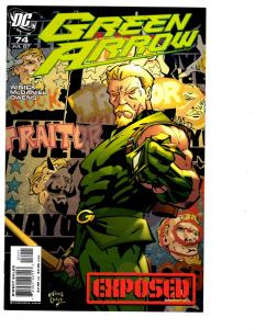 6 Green Arrow DC Comics #70 71 72 73 74 75 Batman Red Hood Brick Canary JLA BH27