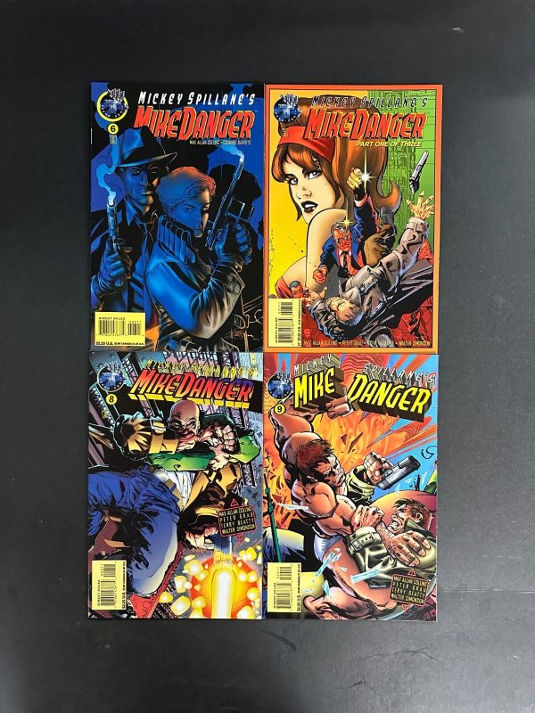 Mike Danger (1995) #1-9 Near Complete NM Set Tekno Comix