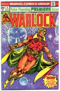 WARLOCK #9, VF+, Power of, Jim Starlin, Thanos cameo, 1972, Bronze age