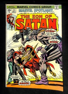 Marvel Spotlight #17 Son of Satan!