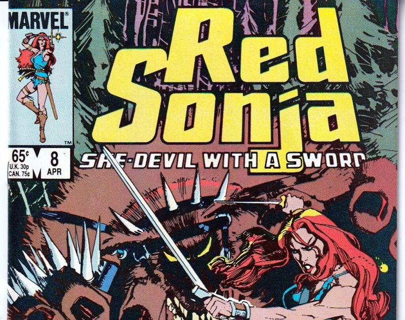 Red Sonja(Marvel, vol.3) # 8 Queen of Ice and Blood