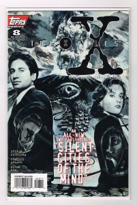 X-Files #8   Silent Cities of the Mind   (1995)  Topps