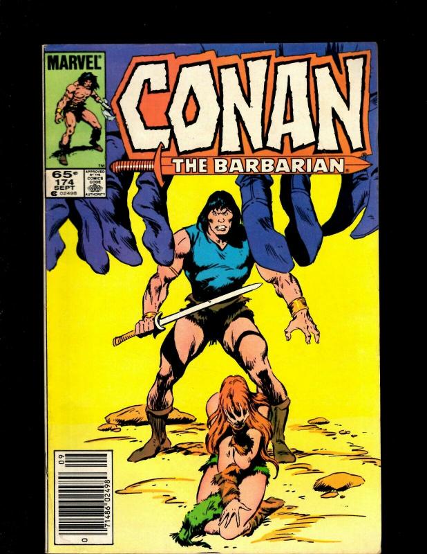 12 Conan Marvel Comics #147 159 168 174 187 202 207 212 213 215 216 217 J369