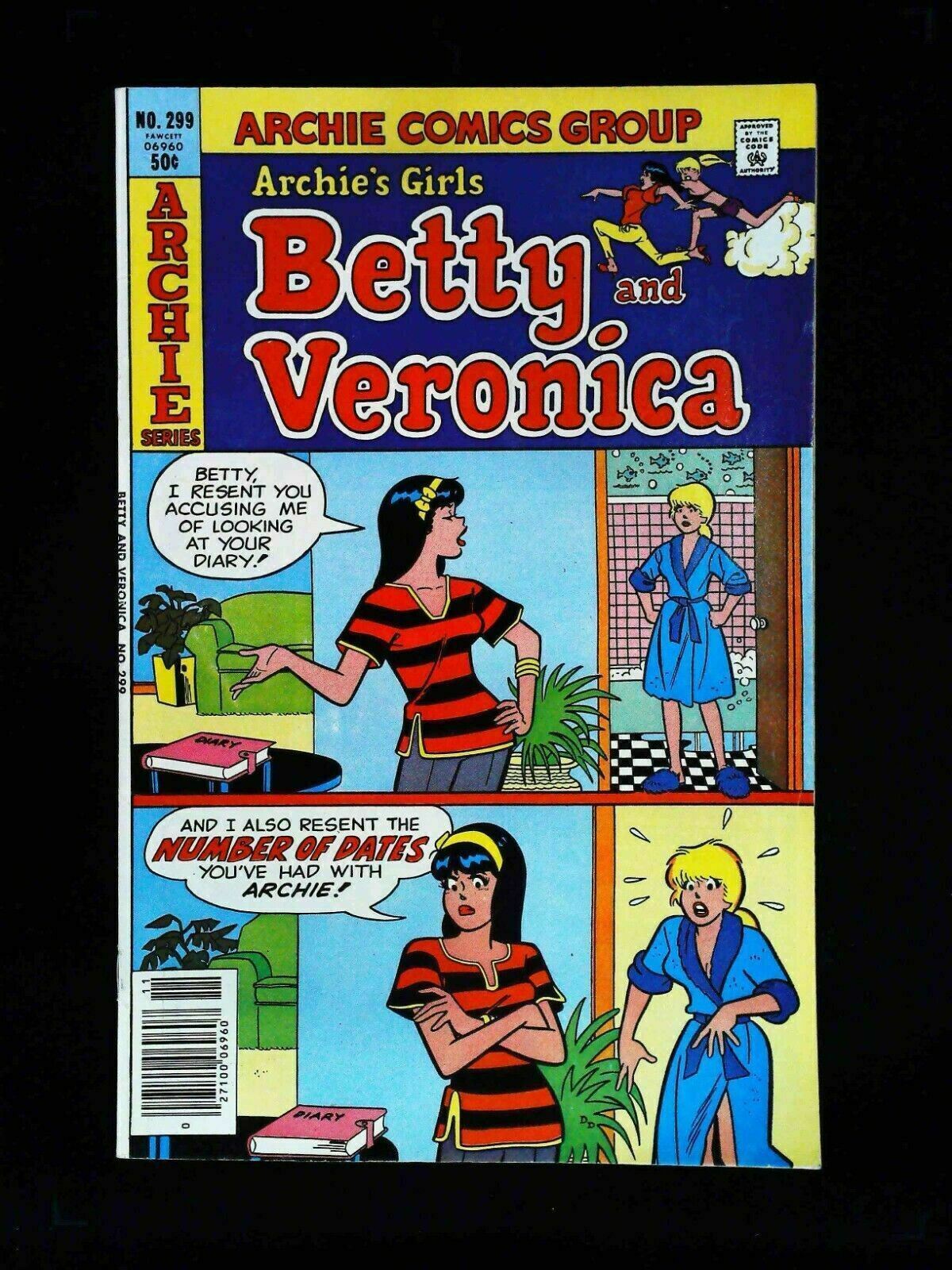 Archies Girls Betty And Veronica 299 Archie Comics 1980 Vf Comic Books Bronze Age Archie 1154